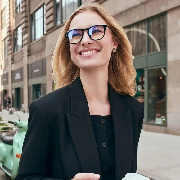 Diff NEW Maxwell Blue Light Blocking Glasses‎ in Black