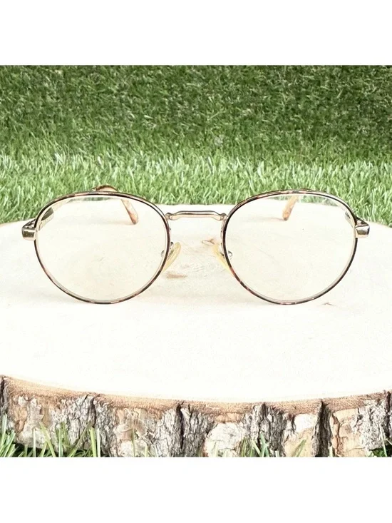 Vintage POLO RALPH LAUREN Eyeglasses Frames PREP 80 Gold Red Tortoise  47-16-130