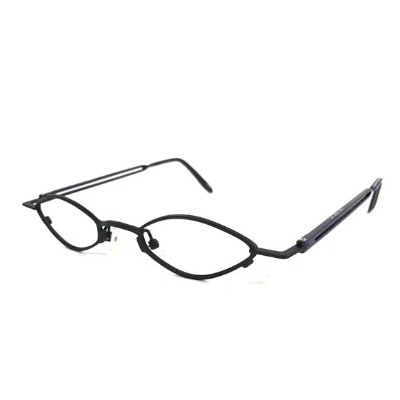 ogi Eyeglasses Frames 9006 COL. 501 Black Purple Oval Wire Rim 43-20-140