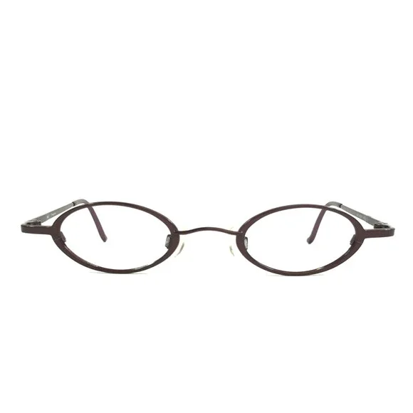 ogi Eyeglasses Frames 5002 COL. 72 Red Bordeaux Titanium Full Rim 40-20-140