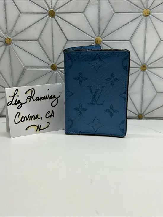 Louis Vuitton Blue pocket organizer