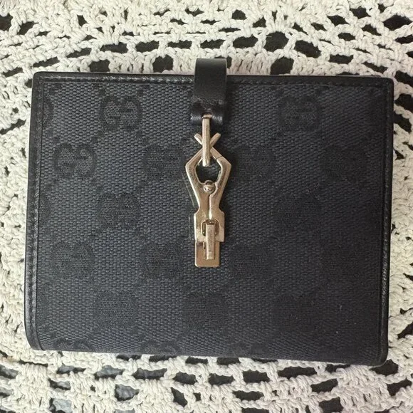 Gucci GG Canvas Wallet- Authentic- New in Box