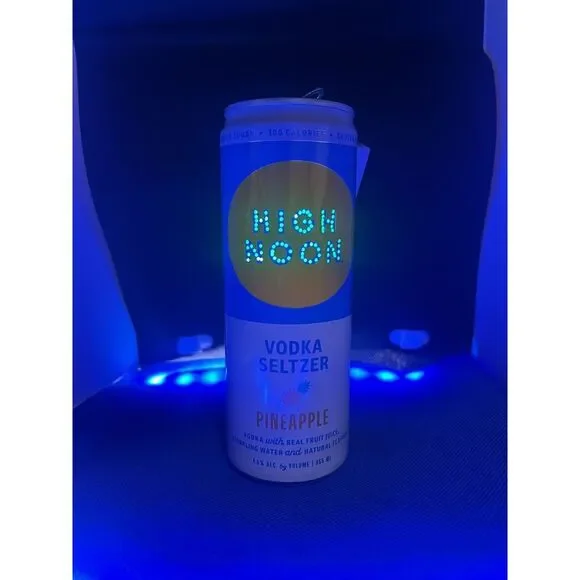 High Noon Seltzer Collective Lamp Can Green‎ Lights