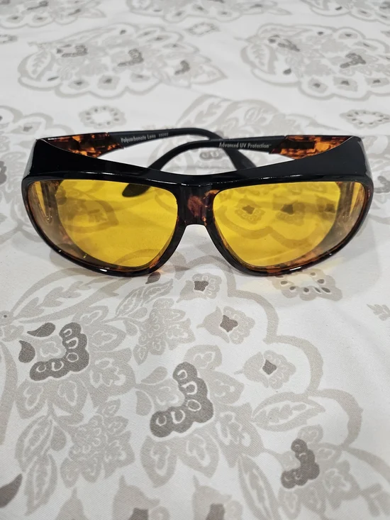 Yellow Lens Tortoiseshell Women's Sunglasses