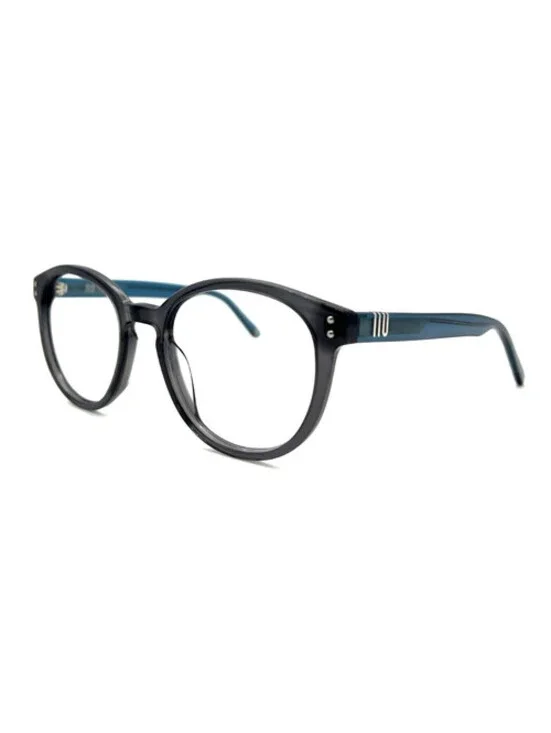Muse 32-001963 Gray Round Authentic Eyeglass Frames 50-19-145