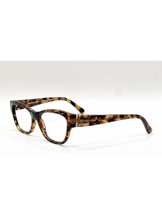Michael Kors MK 4037 3210 Brown Square Authentic Eyeglass Frames 53-16