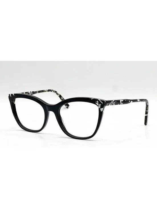Lacoste L2884 001 Black Cat Eye Authentic Eyeglass Frames 57-20