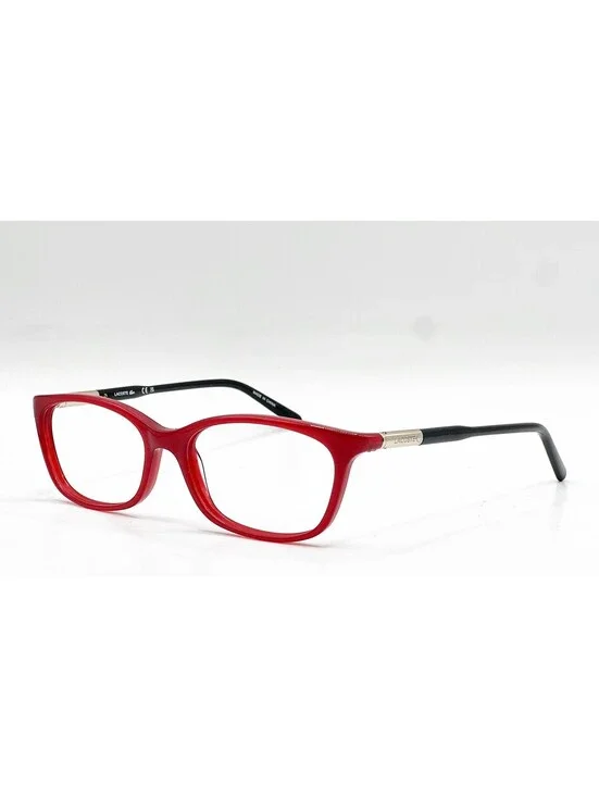 Lacoste L2900 601 Opal Burgundy Rectangle Authentic Eyeglass Frames 55-17