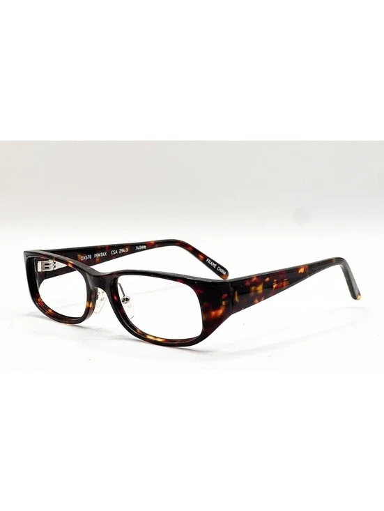 Pentax DX670 Tortoise Rectangle Authentic Eyeglass Frames 53-19-140