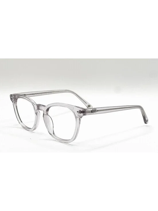 Muse 35-002465 Gray Clear Square Authentic Eyeglass Frames 49-23-145
