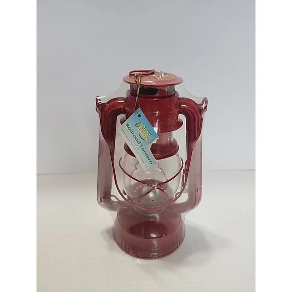 Railroad Lantern Outdoor Accents 11 Inch Uses Kerosene oil lamp or citronella...
