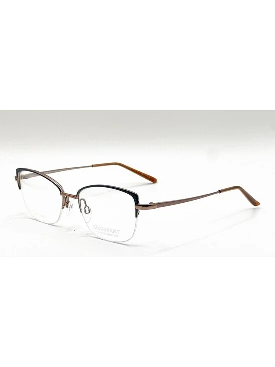 Charmant CH29222 GR Gray Cat Eye Authentic Eyeglass Frames 51-17-140