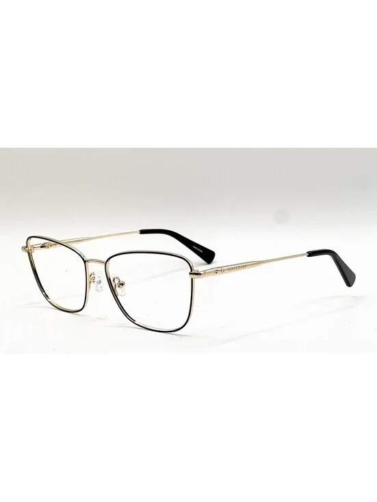 Longchamp LO2141 720 Gold Black Full Rim Authentic Eyeglass Frames 53-16-140