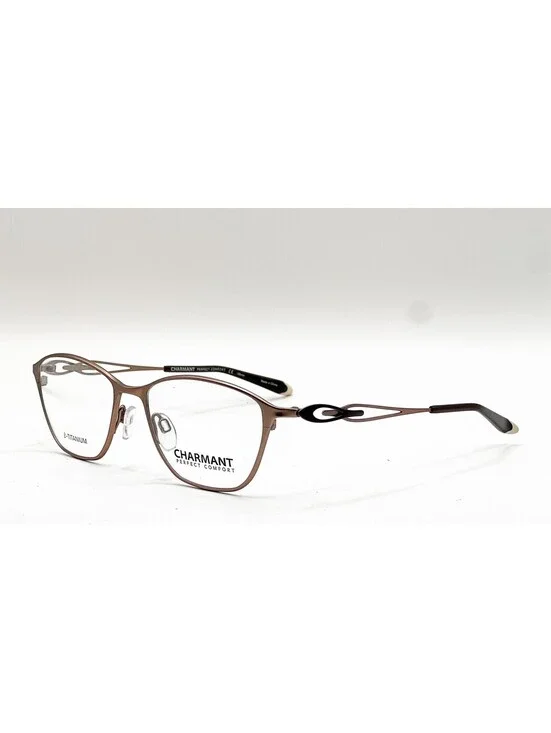 Charmant CH10639 LB Light Brown Full Rim Authentic Eyeglass Frames 52-17-135