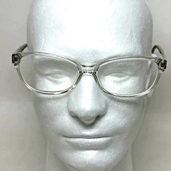 Lulu Guiness‎ L209 Cry Clear Womens Semi Cat Eye Eyeglasses 57-16-140 B:39