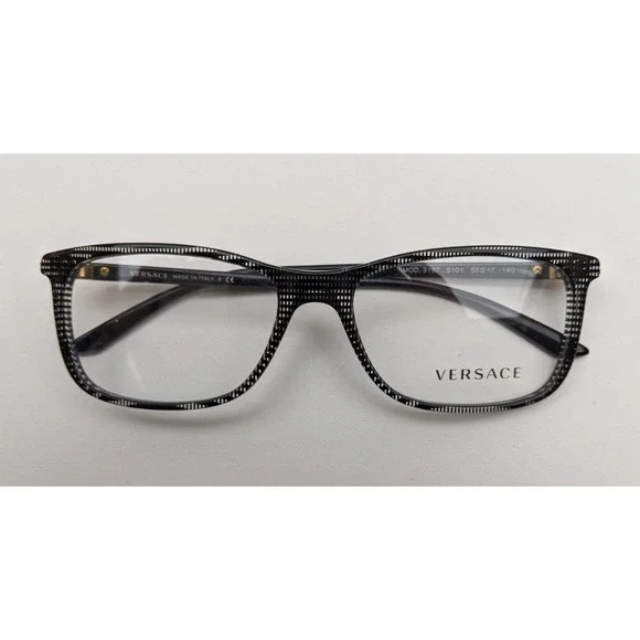 🕶️Made in Italy! Versace Mod. 3197 5101 Eyeglasses 55/17 140 /KAG645🕶️​