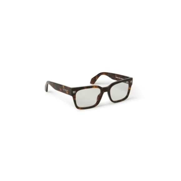 NWT Off-White Style 53 Havana Square 55mm Eyeglasses