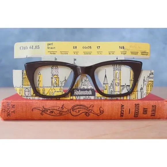 Vintage Eyeglasses 1970s Rodenstock Club Man New Old Stock Germany