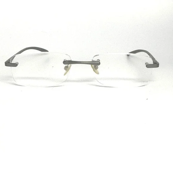 MagniVision Rimless Reading Glasses WL0212 AL 12‎ MWM Gray Metal Frame 21652