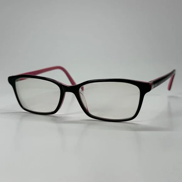 M+ 3011 Blkpk Eyeglasses Frame Only 50-16-142 Black Pink 980138673 Full Rim