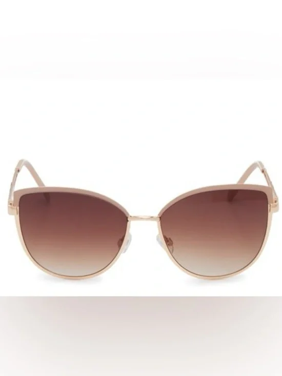 Jessica Simpson Two-Tone Cat-Eye Sunglasses