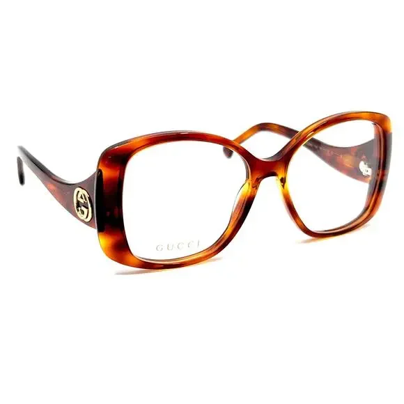 New! GUCCI Eyeglasses GG1236O 002, Authentic