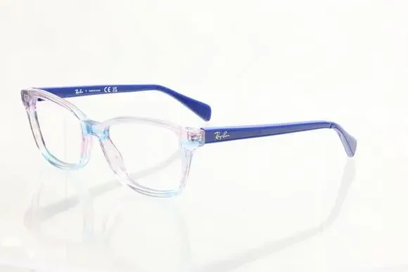Ray-Ban RB 1591 3807 Blue/Pink Youth size 48-16-130 Eyeglasses FRAMES -FAIR-READ