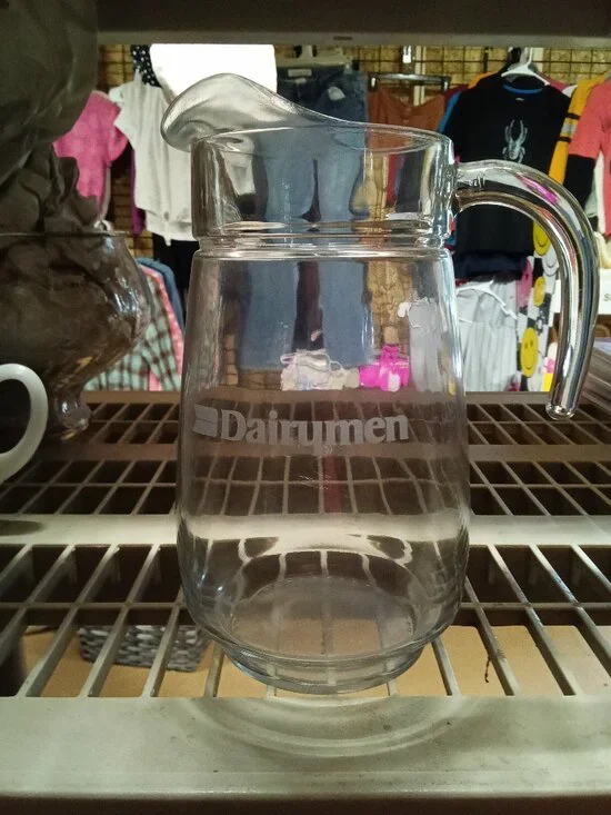 Dairymen Glass Pitcher with Handle - 25% Off When You Bundle 5+ Items!
