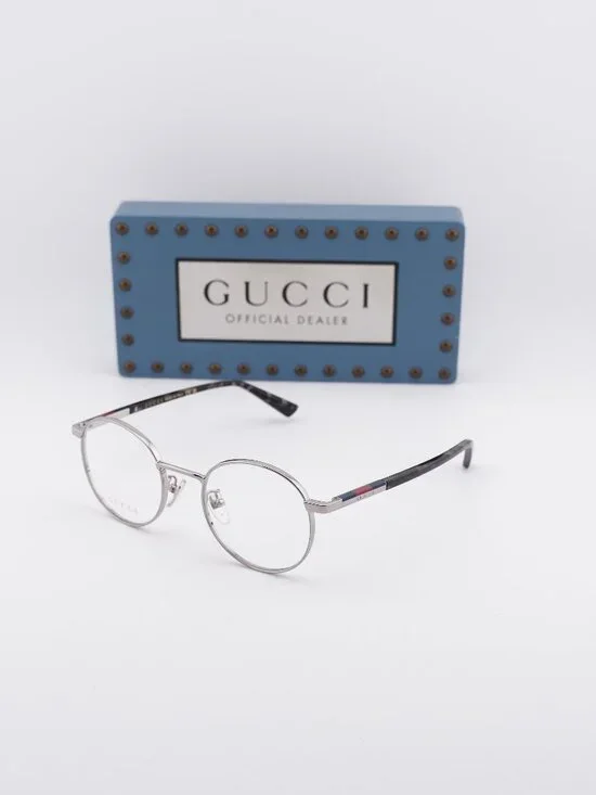 Gucci GG1966OK 003 Round Eyeglasses 51mm - Silver