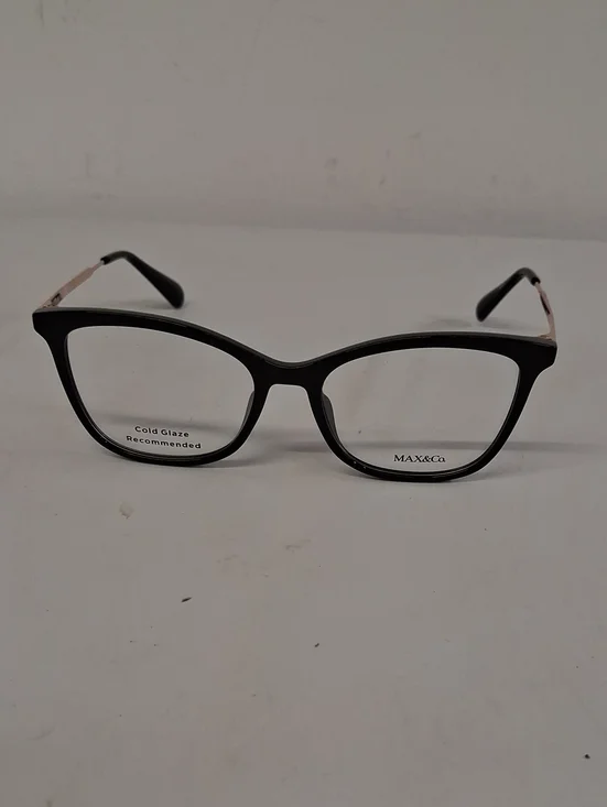 NWOT Womens Rxable Max & Co. MO5051 001 Black Eyeglass Frames