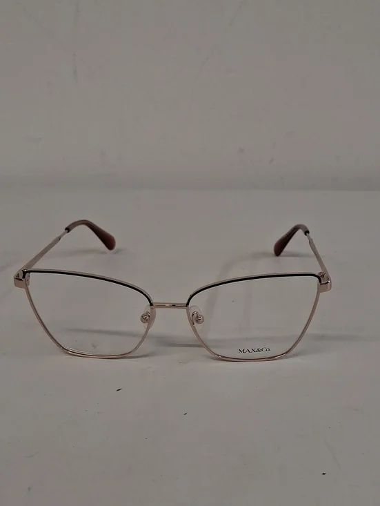 NWOT Womens Rxable Max & Co. MO5035 028 Rose Gold Eyeglass Frames