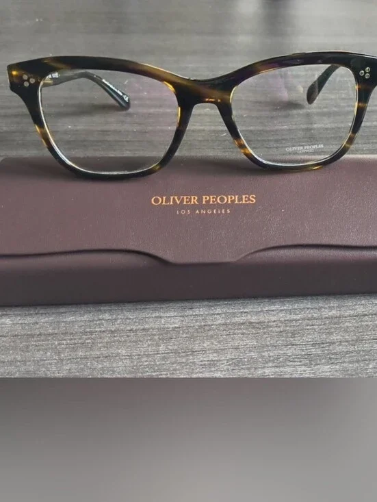 Oliver Peoples Brown Tortoiseshell Optical Frames