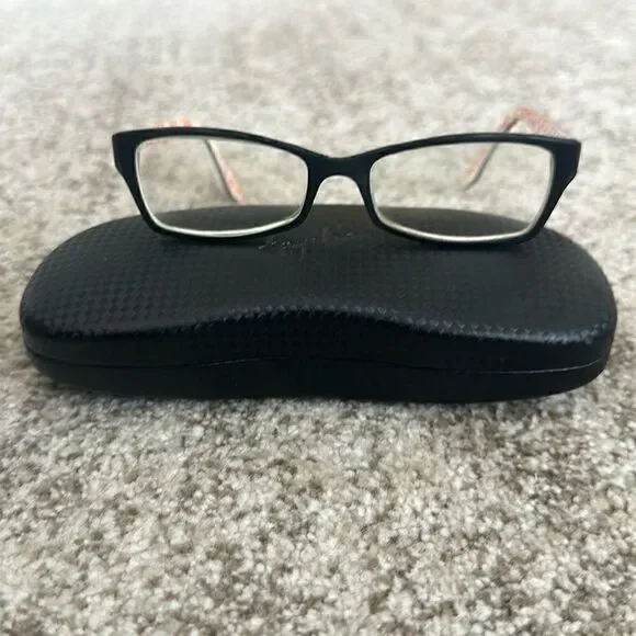 Womens Ray Ban Black w/ Print RB5234 Eyeglass Frames
