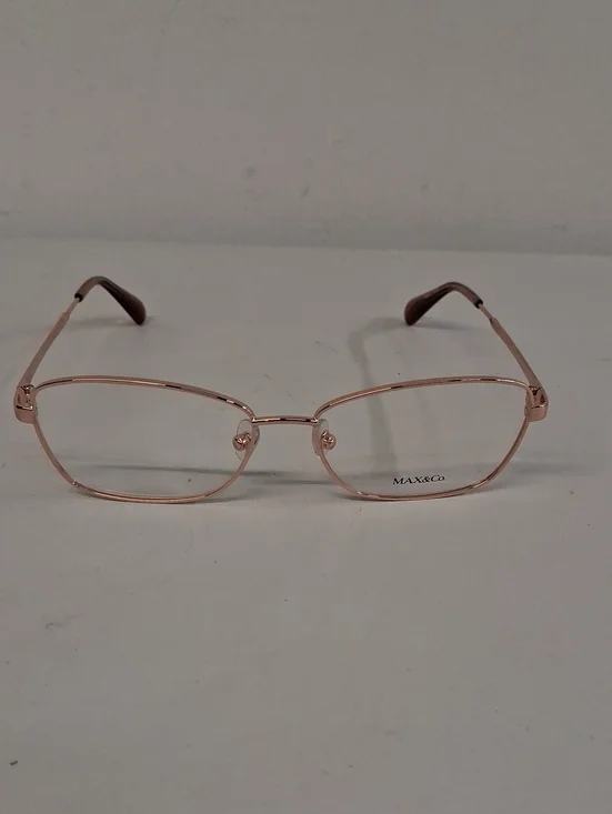 NWOT Womens Rxable Max & Co. MO5056 033 Rose Gold Eyeglass Frames