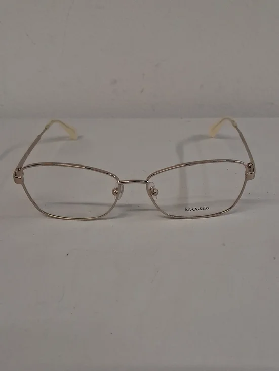 NWOT Womens Rxable Max & Co. MO5056 Gold Eyeglass Frames