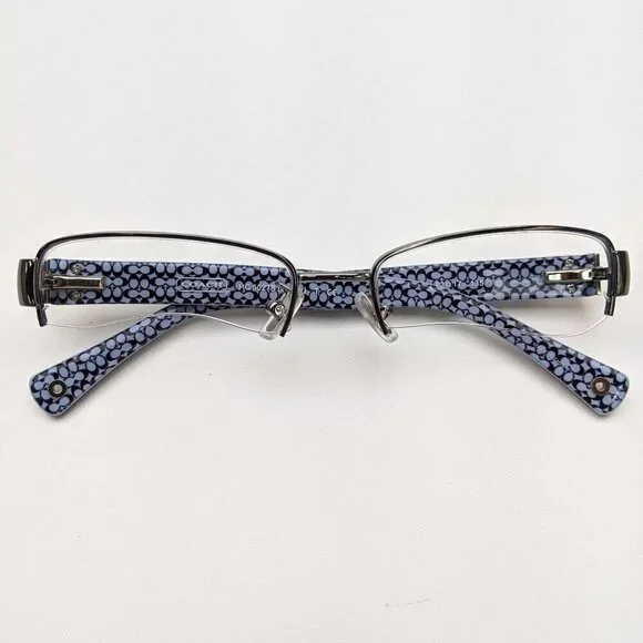 🕶️Coach CECILY HC5027B-9093 Semi Rimless Eyeglasses 52/17-135 / JLE701🕶️​