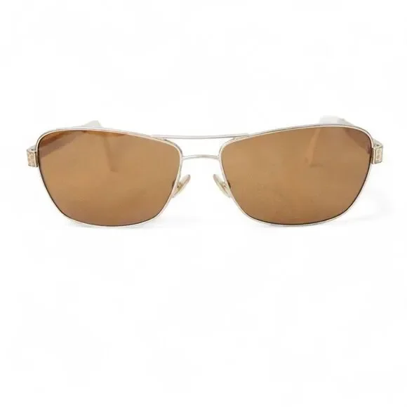Jimmy Choo‎ CRIS/S Navigator Pilot Style Sunglasses 3YGJD Gold/Snake 57mm