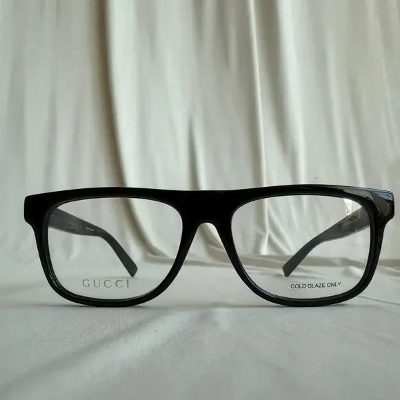 Gucci GG1117ON Optical Frames - Black Rectangular, Made in Italy