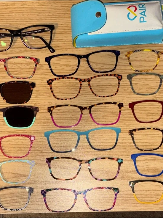 Pair Eyewear eyeglasses The style of frame is Casper