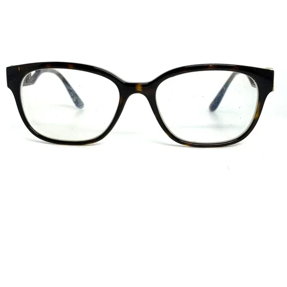 DOLCE & GABBANA Eyeglasses Frames Full Rim Cat Eye Brown‎ Tortoise H17928