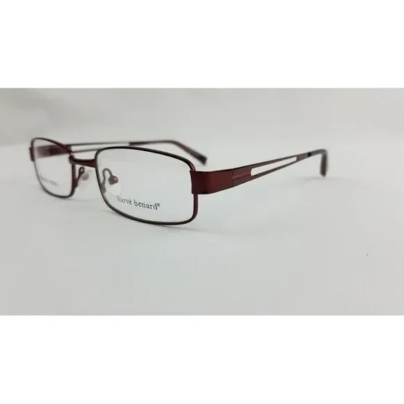 Harve Bernard Eyewear HB548 Size: 51-17-140 Color: Burgundy‎