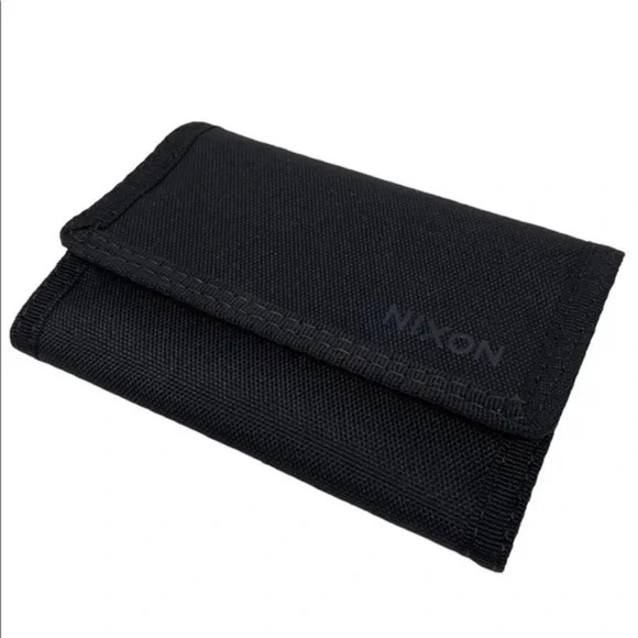 Nixon Mens Tri Fold Velcro Wallet