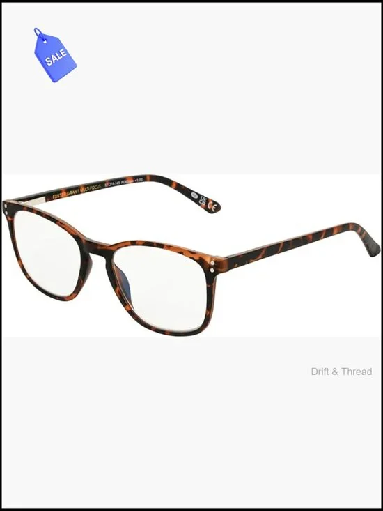 Rectangular Multifocus Reading Glasses Scratch Resistant