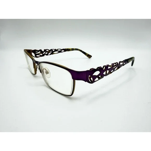 Prodesign Denmark 5140 C.3531 52-17-135 Purple  Eyeglasses Frame Only - Japan