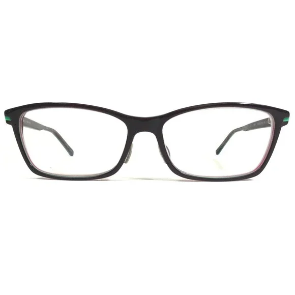 Prodesign Denmark Eyeglasses Frames c.3832 GI Blue Red Rectangular 55-15-140