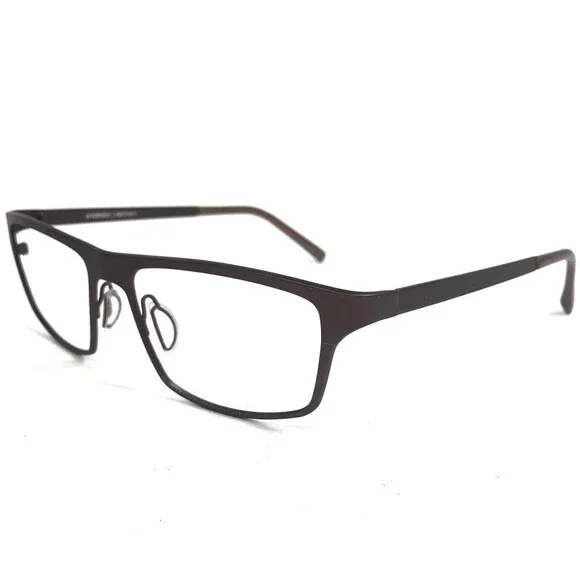 Prodesign Eyeglasses Frames 1294 c.5031 Brown Rectangular Full Rim 53-16-135