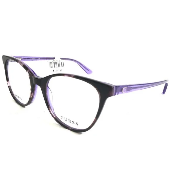 Guess Petite Eyeglasses Frames GU2734 083 Brown Tortoise Purple 49-17-140