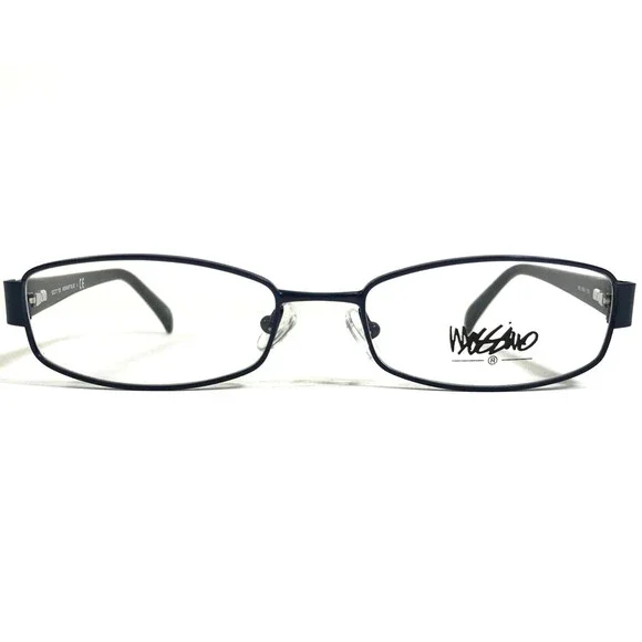 Mossimo Eyeglasses Frames MS 1094 Midnight Blue Rectangular Full Rim 52-17-135