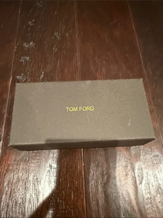 Tom Ford Brown and Gold Eyewear Box