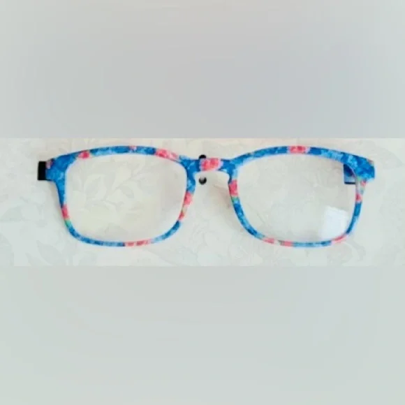 Pioneer Woman Heritage Floral Blue Light Screen Protection Glasses EUC